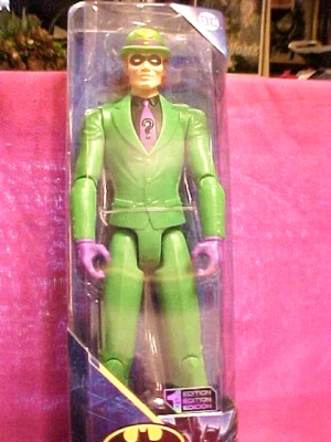Figura de acción Batman The Riddler de 12 pulgadas, COLECCIONABLE EN PAQUETE ORIGINAL Foto 1 de 4