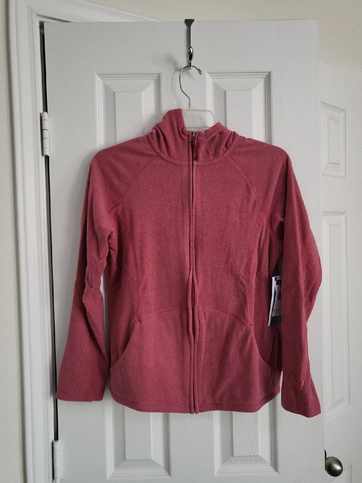 Sudadera con Capucha Sierra Blanca Para Mujer Pequeña Rosebud Cremallera Completa Suave Foto 1 de 4