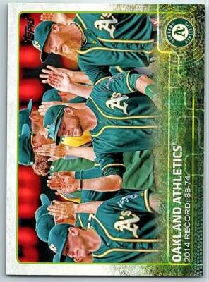 2015 Topps #33 Oakland Athletics NM-MT Athletics ID:74283 - Image 1 of 2