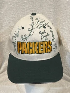 GORGEOUS Green Bay Packers 6 Player AUTO'D Hat, Paul Hornung Jim Taylor Thurston - Picture 1 of 11