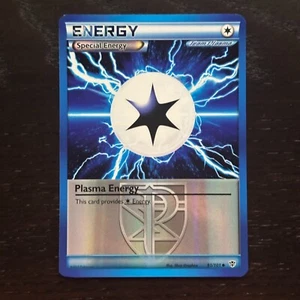 Plasma Energy 91/101 Pokemon Plasma Blast B&W Reverse Holo Uncommon Card LP/MP - Picture 1 of 2