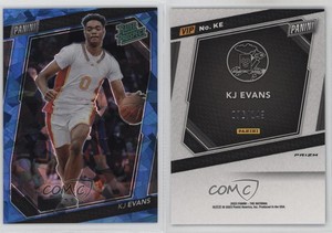 2023 Panini National Convention VIP Gold Pack Blue Sparkle Prizm /149 KJ Evans