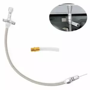 For Chevy GM 4l60e Flexible Transmission Dipstick Firewall Mount + Filler Tube - Picture 1 of 7