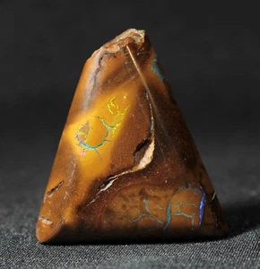 26.2 ct Colorful Boulder Opal - Freeform Cabochon from Australia - Picture 1 of 6