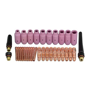 33pcs TIG 17 & 26 series air cooled torches & 18 series water cooled torches KIT - Picture 1 of 9