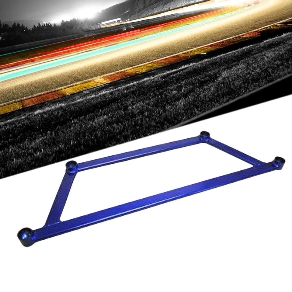 Barra de soporte de soporte en H inferior delantera azul Megan para 04-06 Scion xA xB Foto 1 de 1