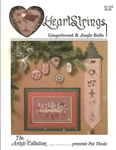 Gingerbread & Jingle Bells by Heartstrings cross stitch pattern - Picture 1 of 1