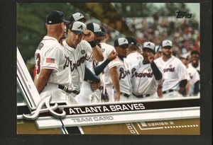 2017 Topps Gold #572 - Atlanta Braves TC 0405-2017 17-480 - Picture 1 of 2