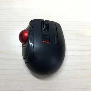 ELECOM Bluetooth Trackball Mouse M-MT1BRSBK S Size 5-Button - Picture 1 of 8