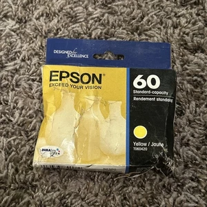 Neu Original Epson T0604 Tintenpatrone Gelb, Stylus C68, CX4200, Stylus CX4800 - Bild 1 von 2