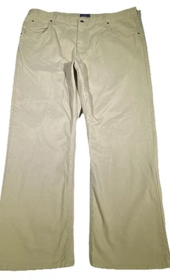 NUEVO Pantalones de mezclilla Saddlebred grandes y altos calce clásico para hombre talla 44X30 caqui tostado nuevos con etiquetas Foto 1 de 4