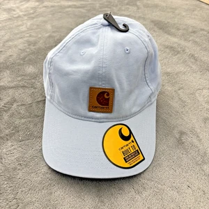 Carhartt Hat Odessa Mens Canvas Cap Hat Light Baby Blue One Size AH0289 NWT - Picture 1 of 6