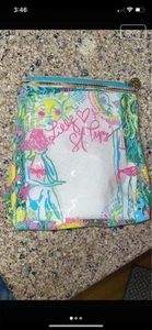 Lilly Pulitzer St. Tropez cosmetic bag - Picture 1 of 3