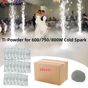 20bags ti powder 200g 3-5m firework for 400W/600W/750W/800W cold spark machine - Picture 1 of 4