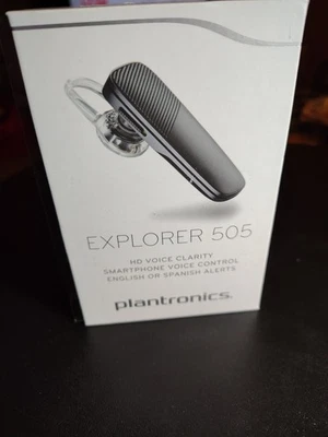 Plantronics Explorer 505 Black Bluetooth Headset - Brand New - Image 1 of 4