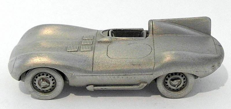 Danbury Mint Pewter - approx 1/43 scale - 1954 Jaguar D-Type - Image 1 of 3