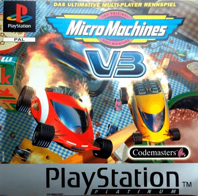 Micro Machines V3 Platinum PSX (SP) [PO19457] - Imagen 1 de 1