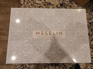 Megelin Led Light Therapy Face Mask- 7x LED Colors Brand New **Fast Free Ship - Picture 1 of 9