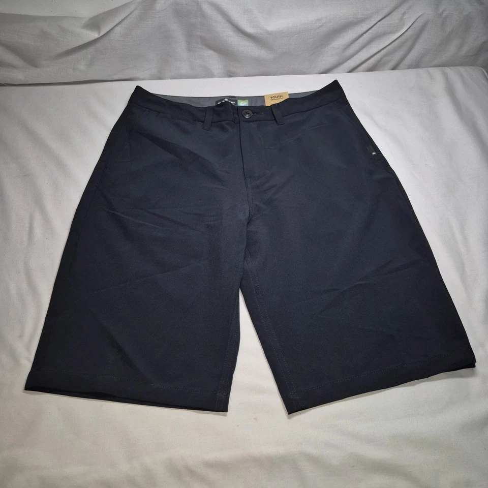 Quiksilver Youth Regular Fit Size 29 Black Ocean Amphibian 37
