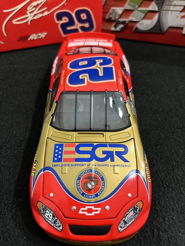 #29 Tony Stewart ESGR Marines 2004 Action 1 24