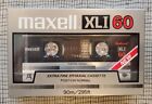 Vtg MAXELL XLI 60 Audio Cassette Tape Sealed NEW 
