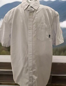 Vans OTW HouserLarge Button Up Shirt In Light Blue  (#26) - Picture 1 of 5