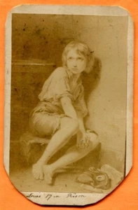 CDV Luis XVII en prisión alrededor de 1860 - Imagen 1 de 3