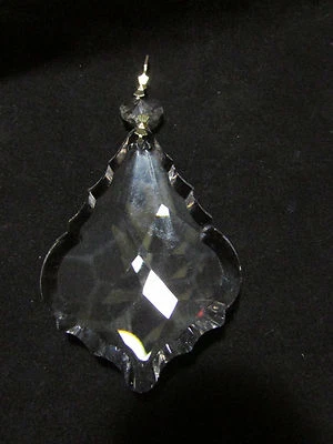 10 - 2 1/2 " FRENCH AAA 9 % CUT LEAD CRYSTAL PRISM CHANDELIER LAMP PART sil