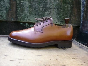 SCARPE JOSEPH CHEANEY DERBY VELDTSCHOEN VINTAGE MARRONE CHIARO PELLE UK7,5 DA UOMO - Foto 1 di 10