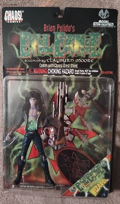 Figura de acción Evil Ernie 1997 Mago Brilla en la oscuridad Chaos Comics Clayburn Moore  Foto 1 de 3