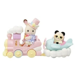 Sylvanian Families Amusement Park Vehicle Set Trains And Planes Epoch - Picture 1 of 10