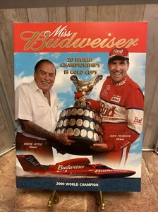 Vintage Miss Budweiser 2000 Weltmeister Magazin Programm 20 WC 13 goldene Tassen - Bild 1 von 7