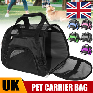 Cat Carrier Bag Soft Fabric Travel Folding Pet Dog Puppy Kennel Carry Cage Crate