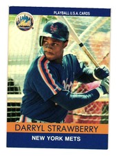 1991 Playball U.S.A. #91-7 Darryl Strawberry