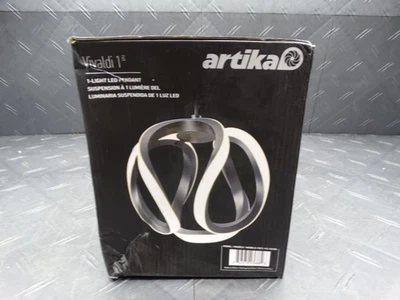 Artika Vivaldi 1-свет матовый черный современный светодиодный мини подвесной светильник - Изображение 1 из 4