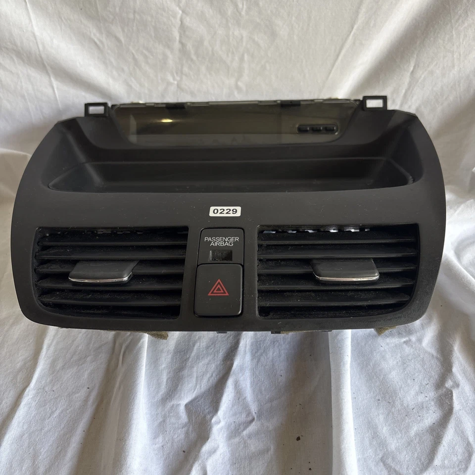 ACURA MDX 2007-2013 tablero central delantero ventilación de aire climatización con bisel de ajuste lote 538 OEM Foto 1 de 4