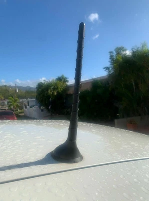 Antena espiral de goma corta de 7 pulgadas mástil varilla radio AM/FM para Fiat 500 2012-2023 Foto 1 de 4