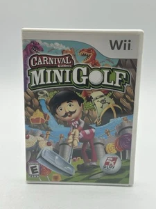 Giochi di Carnevale Mini Golf Nintendo Wii Completo CIB Testato - Foto 1 di 4