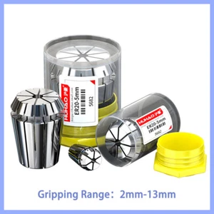 ER20 Clamping 2-13mm Spring Collet for CNC Engraving Machine Milling Lathe Tool - Picture 1 of 8