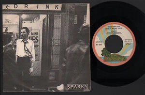 7" SPARKS NEVER TURN YOUR BACK ON MOTHER EARTH / ALABAMY RIGHT MADE IN ITALY - Imagen 1 de 1