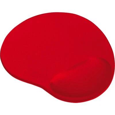Mousepad ergonomico Trust Bigfoot rosso - Immagine 1 di 4