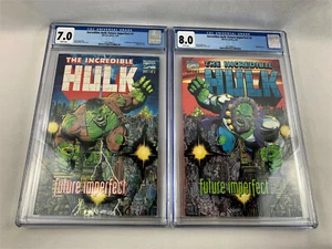 Incredible Hulk Future Imperfect Part 1 & 2 CGC 7.0 & 8.0, 1993, Marvel Comics - Picture 1 of 7