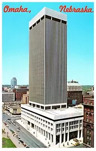 WOODMAN TOWER WOODMAN OF THE WORLD HOME OFFICE OMAHA NEBRASKA POSTCARD COND:VG - Picture 1 of 2