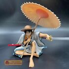 Anime One Piece Umbrella Knife Monkey D Luffy PVC Figure Statue Toy Gift