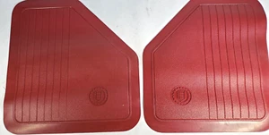 ford vintage oem floor mats red rubber 1981 Cadillac E1EB-6113010-aw OEM - Picture 1 of 7