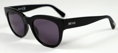 GAFAS DE SOL JUST CAVALLI OJO DE GATO REDONDAS 52 MM DEGRADADO DE HUMO NEGRO BRILLANTE JC759S 01B Foto 1 de 4