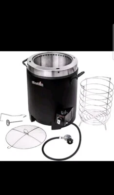 Freidora de pavo propano sin aceite Char-Broil Big Easy usada ligeramente  Foto 1 de 4