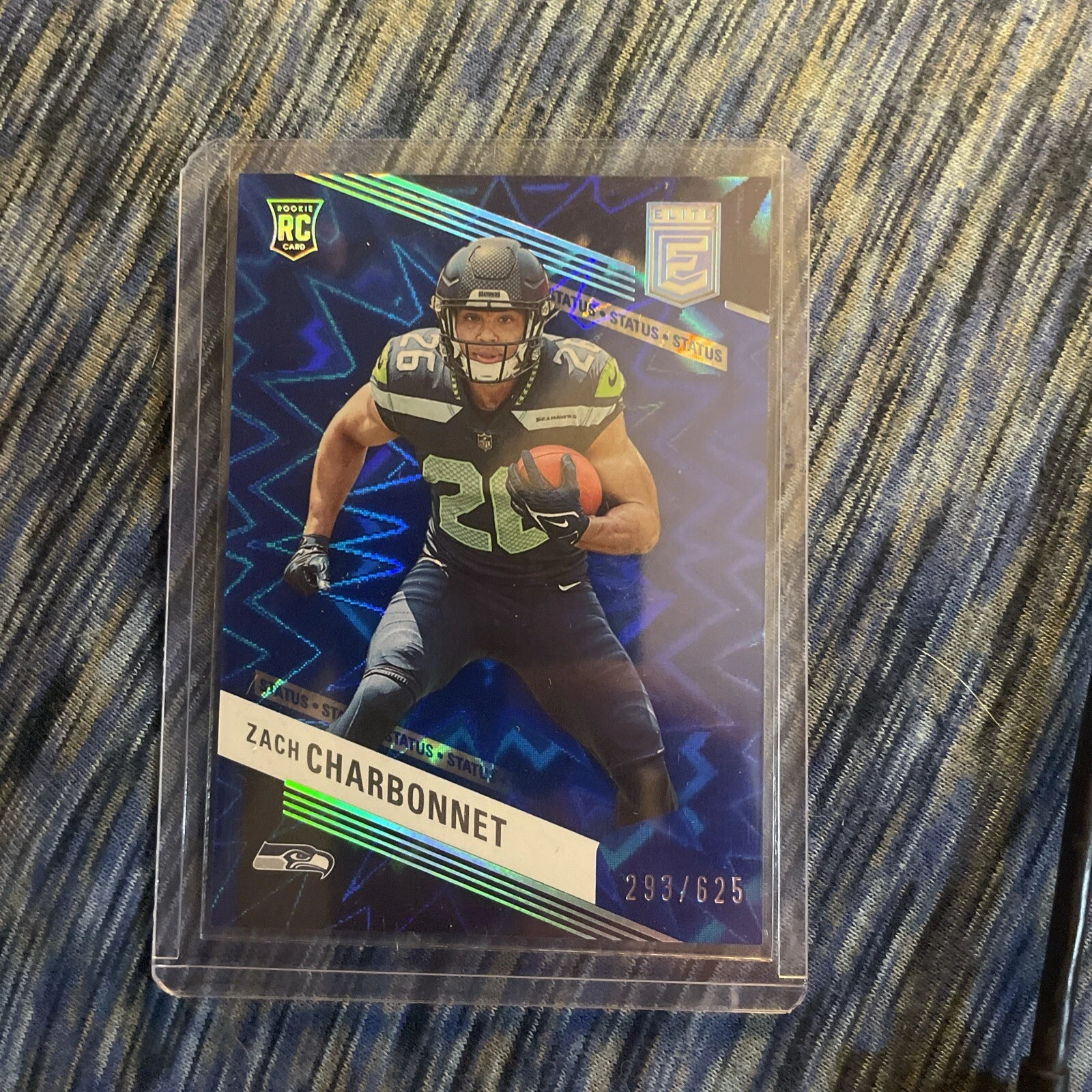 2023 DONRUSS ELITE #199 ZACH CHARBONNET ROOKIE STATUS EXPLOSION RC SP 293/625 NM