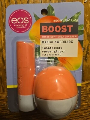 НОВЫЙ! Бальзам для губ Eos Lip Balm Duo (МАНГО ЛИМОНАД) LE BOOST LIP TRATMENT💝 - Изображение 1 из 2