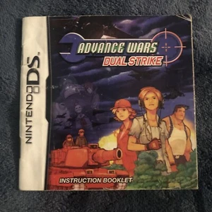 Advance Wars Dual Strike (Nintendo DS) Instruction MANUAL ONLY - Picture 1 of 4